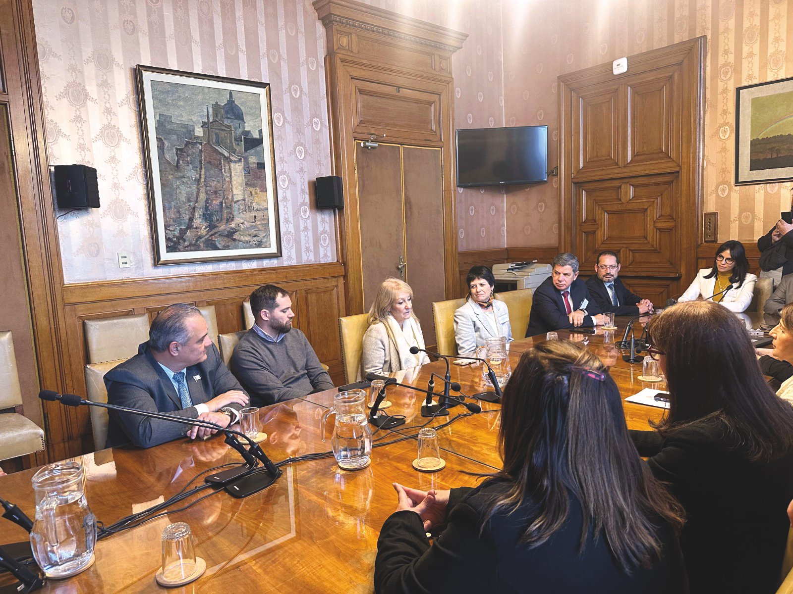 A presidenta da Anadep, Fernanda Fernandes, conduziu a reunião anual do
Conselho Diretivo da Associação Interamericana de Defensorias Públicas